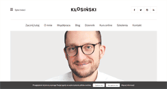 Desktop Screenshot of klosinski.net