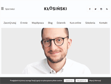 Tablet Screenshot of klosinski.net
